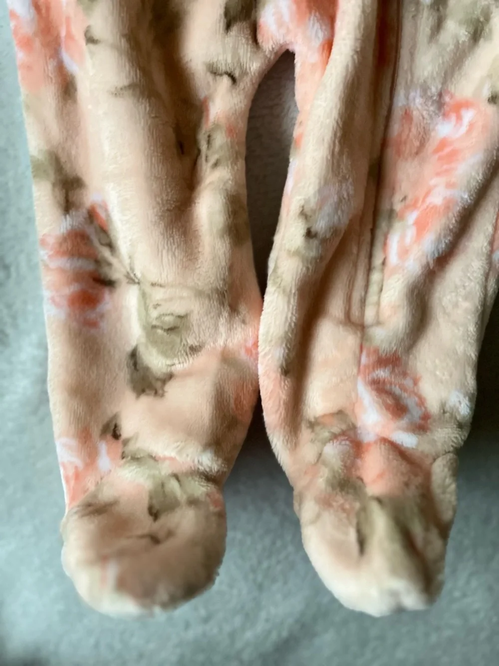 Laura Ashley Pink Floral Hooded One-Piece Baby Bodysuit